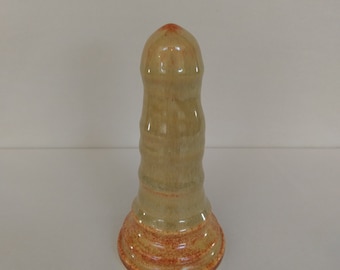 ADULT SEX TOY - Albany Slip Brown - Handmade Ceramic #50