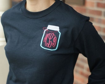 mason jar label shirts