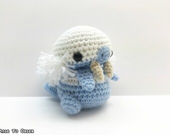 Crochet Walrein Inspired Chibi Pokemon