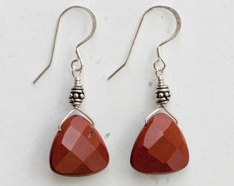 Red Jasper Earrings