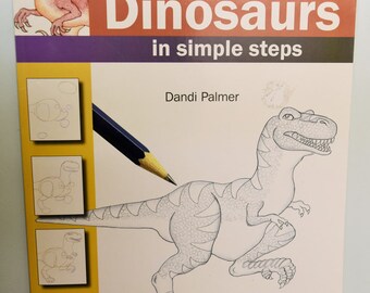 How to Draw Dinosaurs in Simple Steps, by David Palmer, part of the "How to Draw" Series by Palmer & A great find for beginning Artisans!