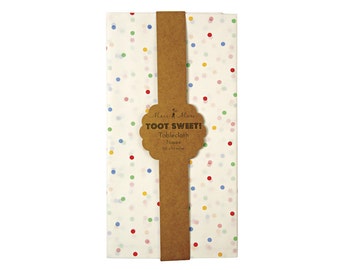 Toot Sweet Spotty Tablecloth, Party Supplies, Tableware