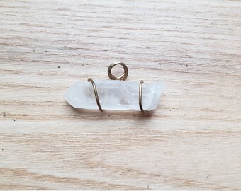 Quartz Crystal Horizontal Pendant #2