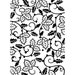 Discontinued Darice® Embossing Folder - Holly Vines - 4.25 x 5.75 in, scrapbooking, card making, greeting cards, invitations and more