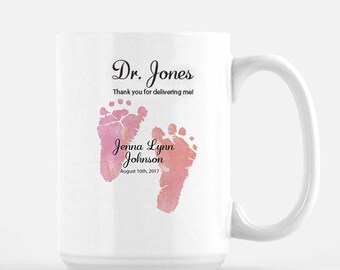 baby doctor gift, OBGYN mug, OBGYN gifts, OBGYN thank you gift