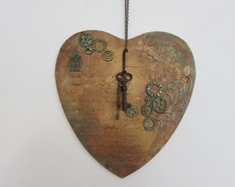 Steampunk Pirate Hert Panel