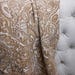 Camel Floral/Paisley Upholstery Fabric, Home Decor