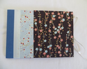 Leporello, 12 pages, Japanese Chiyogami paper