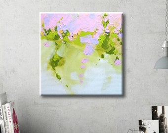 Abstract painting on Canvas Wall Art Abstract Green painting Acrylic Painting Original art Abstract Art on Canvas Modern Art Canvas art