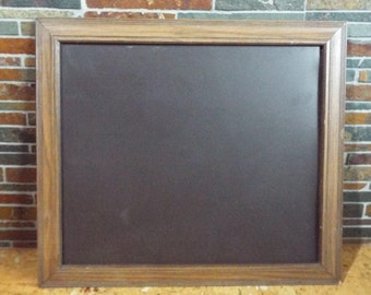 Classic vintage schoolhouse magnetic chalkboard
