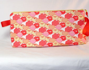 Sheep Shapes Anna Clutch - Premium Fabric