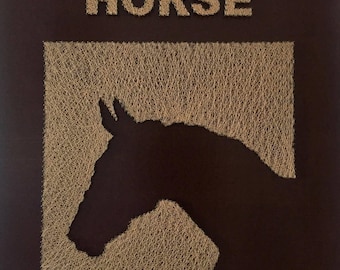 The reverse horse rustic