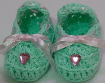 Baby Booties Size 3-6 Months