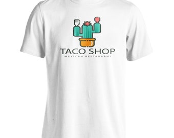 Taco Shop Mexican Men's T-Shirt o902m