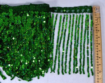 2 yards of Holographic Sequin Fringe only 9.99