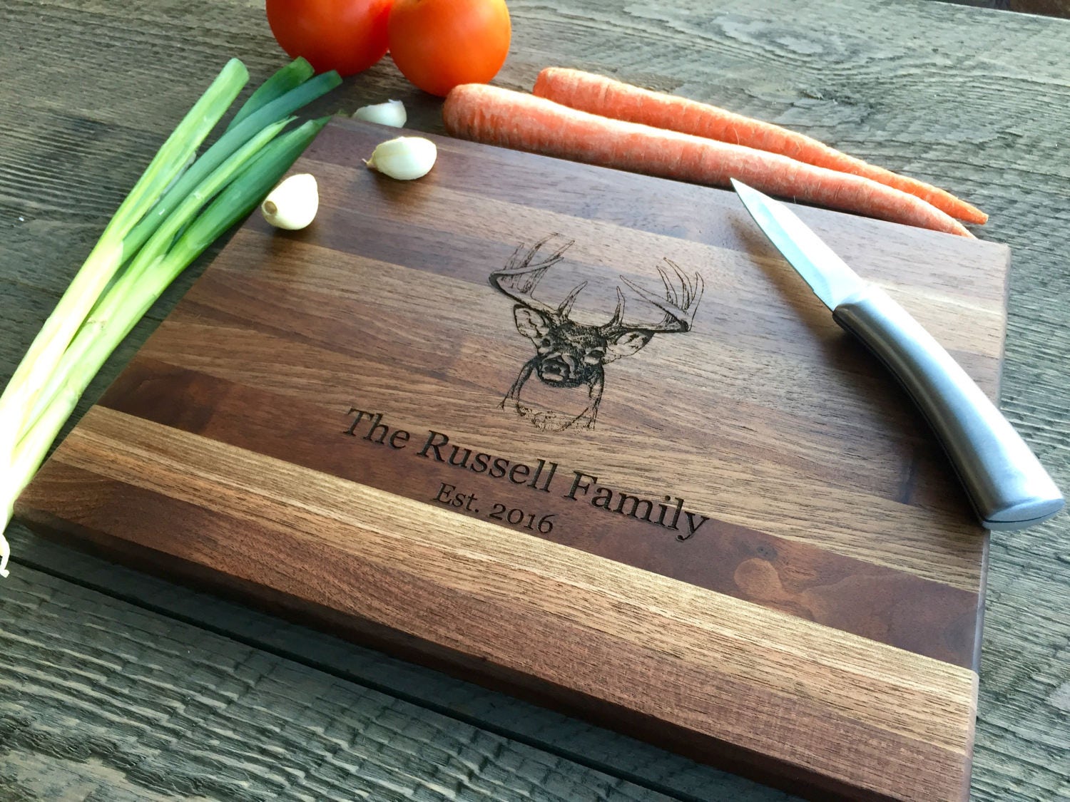 Personalized Cutting board Wedding Gift Custom cutting