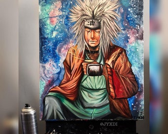 Jiraiya the Toad Sage - Canvas Print (Naruto)