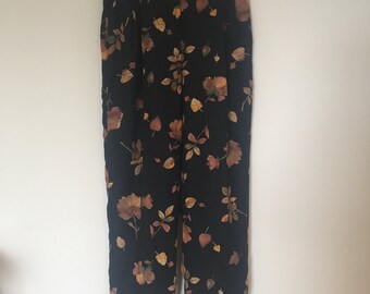 SALE!* AMAZING floral high waist pants fully lined