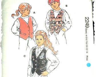 Boys vest pattern | Etsy