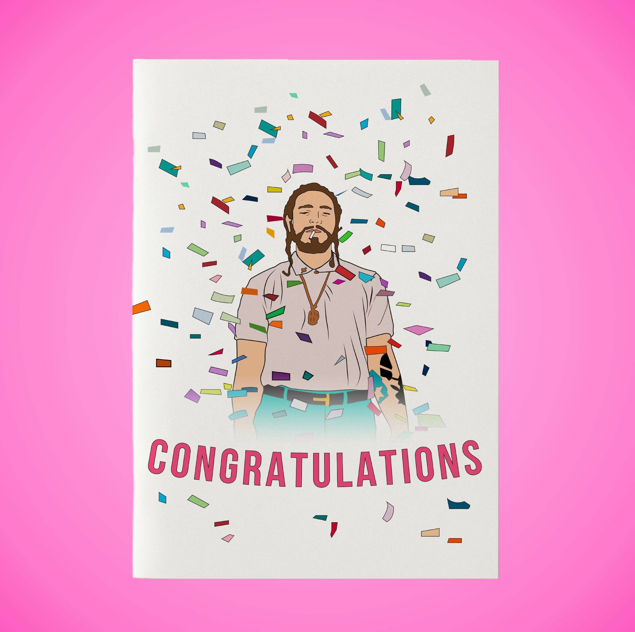 post malone congratulations shirt