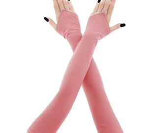 wedding gloves pink gloves bridal gloves women gloves fingerless gloves long gloves pink gloves arm warmers fabric bride wedding pink 4445