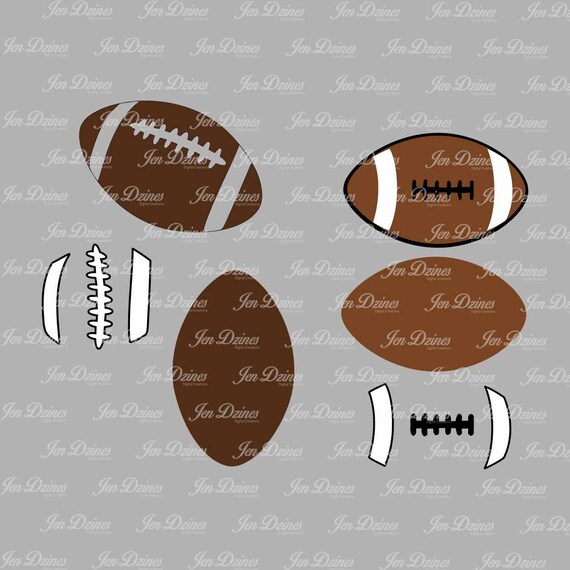 Download Football laces SVG DXF EPS svg cutting files for Cricut