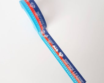 Justice League Batman Superman WonderWoman Washi Tape - Full Roll