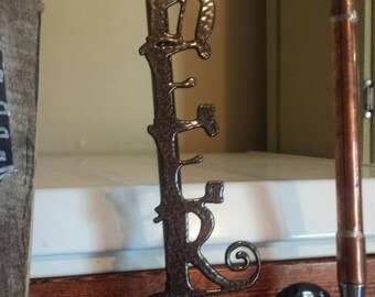 Hand crafted metal tap handles!