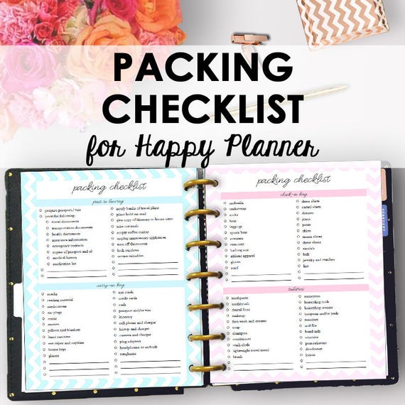 vacation planning printables