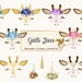 Giraffe Faces Clipart, giraffe eyes, face, eyelashes, cute safari animal clip art, gold giraffe unicorn horns, commercial use girafficorn