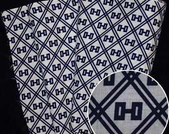 Japanese Kimono Fabric Bolt Vintage Cotton Yukata Yardage "Barbells"