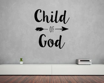 Child of God Vinyl Wall Decal