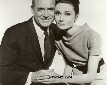 Cary Grant Audrey Hepburn Hollywood Poster Art Artwork Photo 11x14