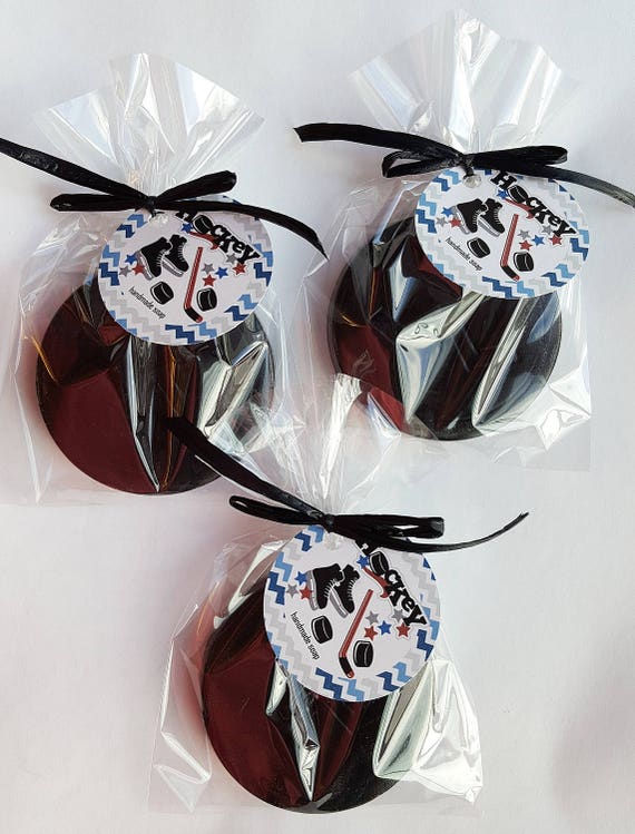 Hockey Puck Soap Hockey Party Favors Hockey Team Gifts Hockey