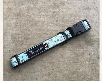Disney Dogs Dooney and Bourke Inspired Dog Collar ~ Stylish Neckwear for Dogs & Cats