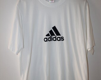 Adidas T-shirt Vintage 90s Sportswear Size M