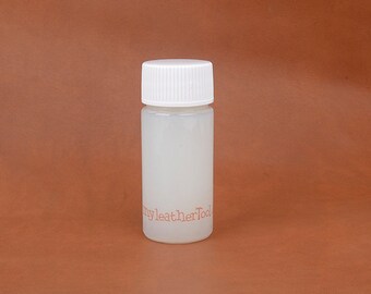 Non Glossy Leather edge coat (Non - Glossy effect),Transparency edge paint, Leather craft tool-MLT-P00000CI