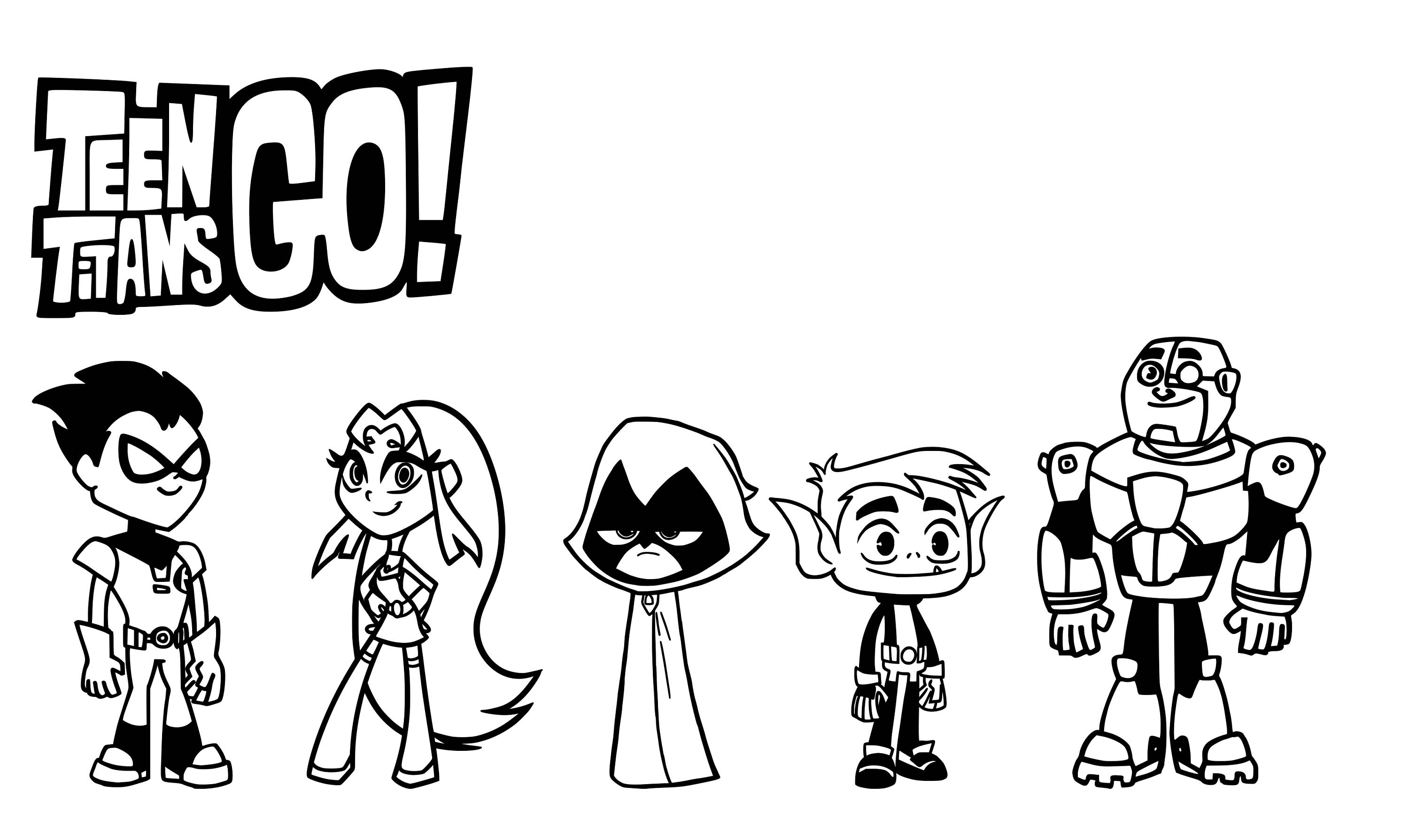 Teen Titans Go Svg File