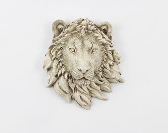 CLEARANCE,Lion Head,Nursery Wall Decor,Faux Taxidermy,Lion Decor