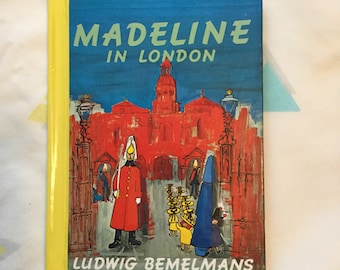 Vintage Madeline in London children's book