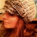 The Kerri - Newsboy/girl Style Cap PDF Knitting Pattern - US 10.5 / 6.5 mm
