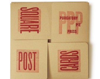 PurgaSquare Postcard Boxed Set - 12 Cards