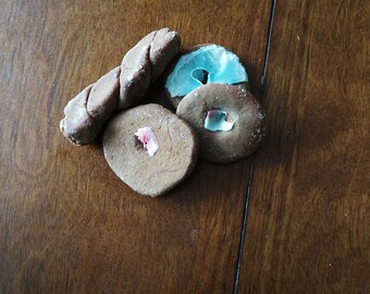 Horse treats: Donuts and cinnamon twist
