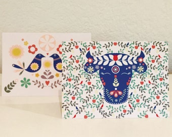 Swiss Summer - greeting card set