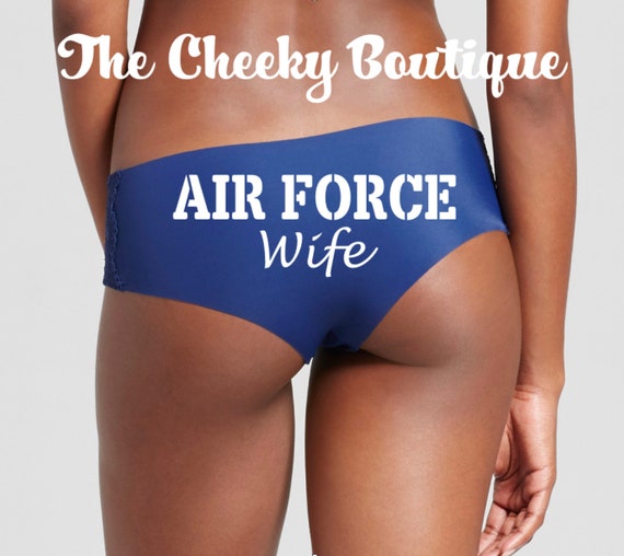 Air Force Wife Panties FAST SHIPPING Air Force Girlfriend / Air Force Bride / Military Wife / Military Bride / Military Underwear