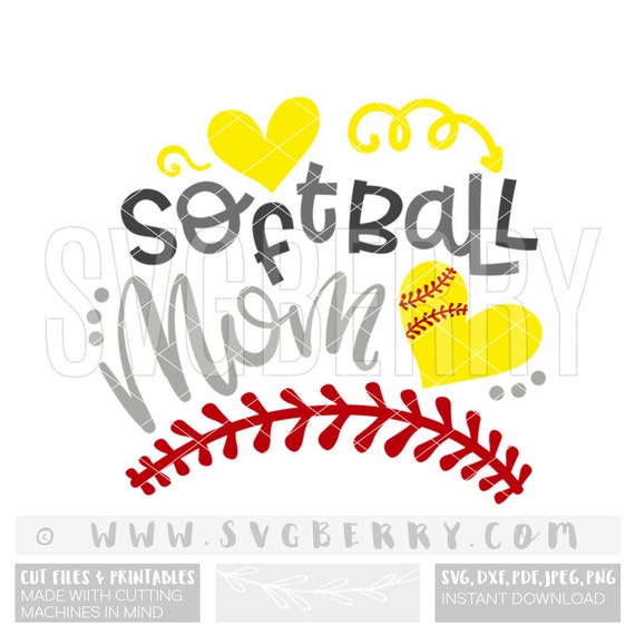 Download Softball Mom SVG / Softball Mom Shirts / Softball Mama Svg