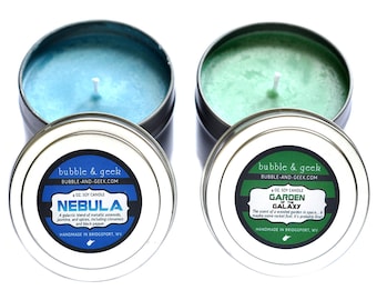 Garden of the Galaxy Soy Candle Tin Gift Set