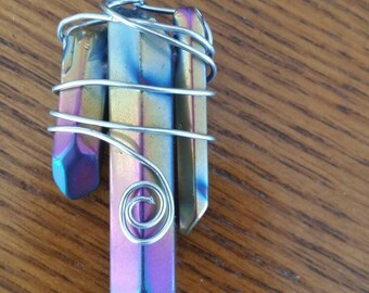Rainbow Quartz Pendant