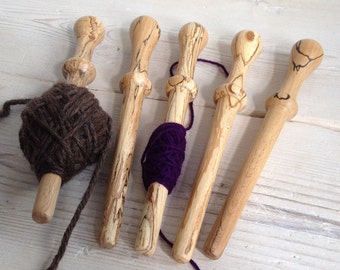 Nostepinne, nostepinde, ball winder, wool winder, scottish nostepinne, quality nostepinne, handmade nostepinne, spalted beech, yarn winder,