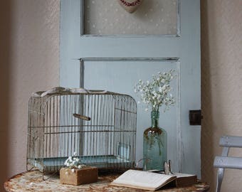 Sweet Vintage French Wire Bird Cage